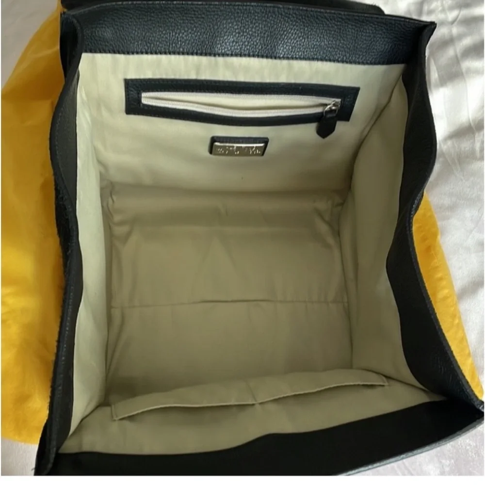 Valentino Black Genuine Leather large Bag brand new with the tags and receipts. - Picture 9 of 15